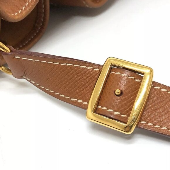 HERMES Market GM purse Shoulder Bag Epsom Brown/GoldHardware - Picture 12 of 15